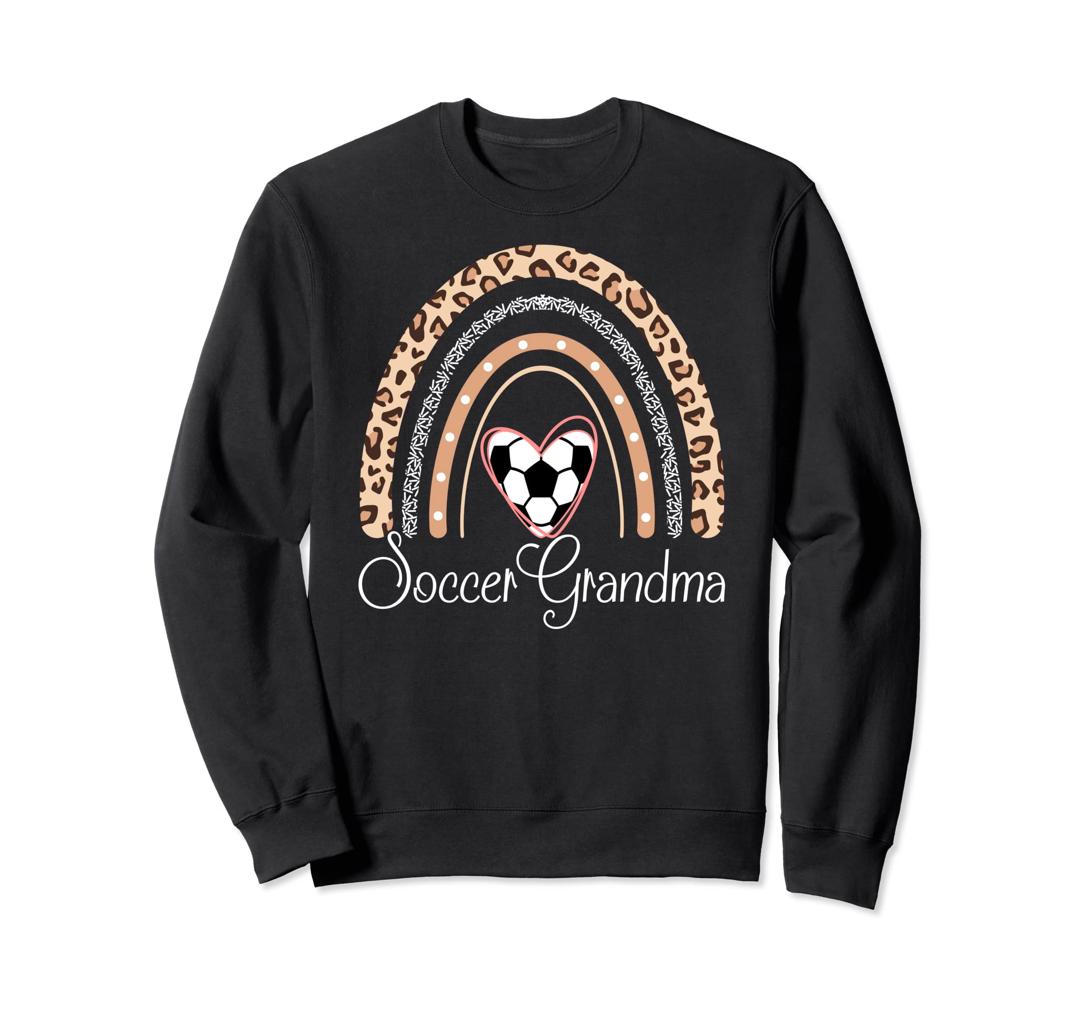 Soccer Grandma Boho Rainbow Funny Sweatshirt - Novelty Apparel Unisex - T-Shirt, Sweatshirt, Hoodie