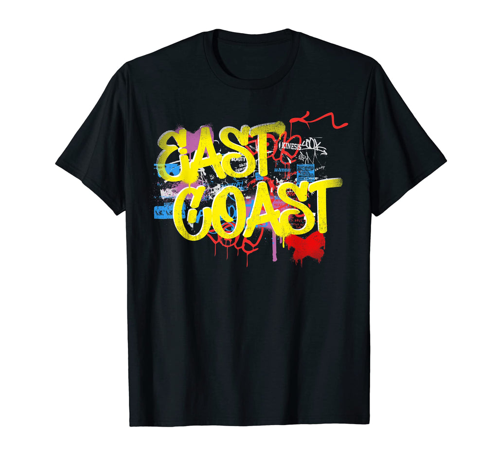 Fresh East Coast 80S 90S Hip Hop Rap T-Shirt - Novelty Apparel Men Women - T-Shirt, Sweatshirt, Hoodie