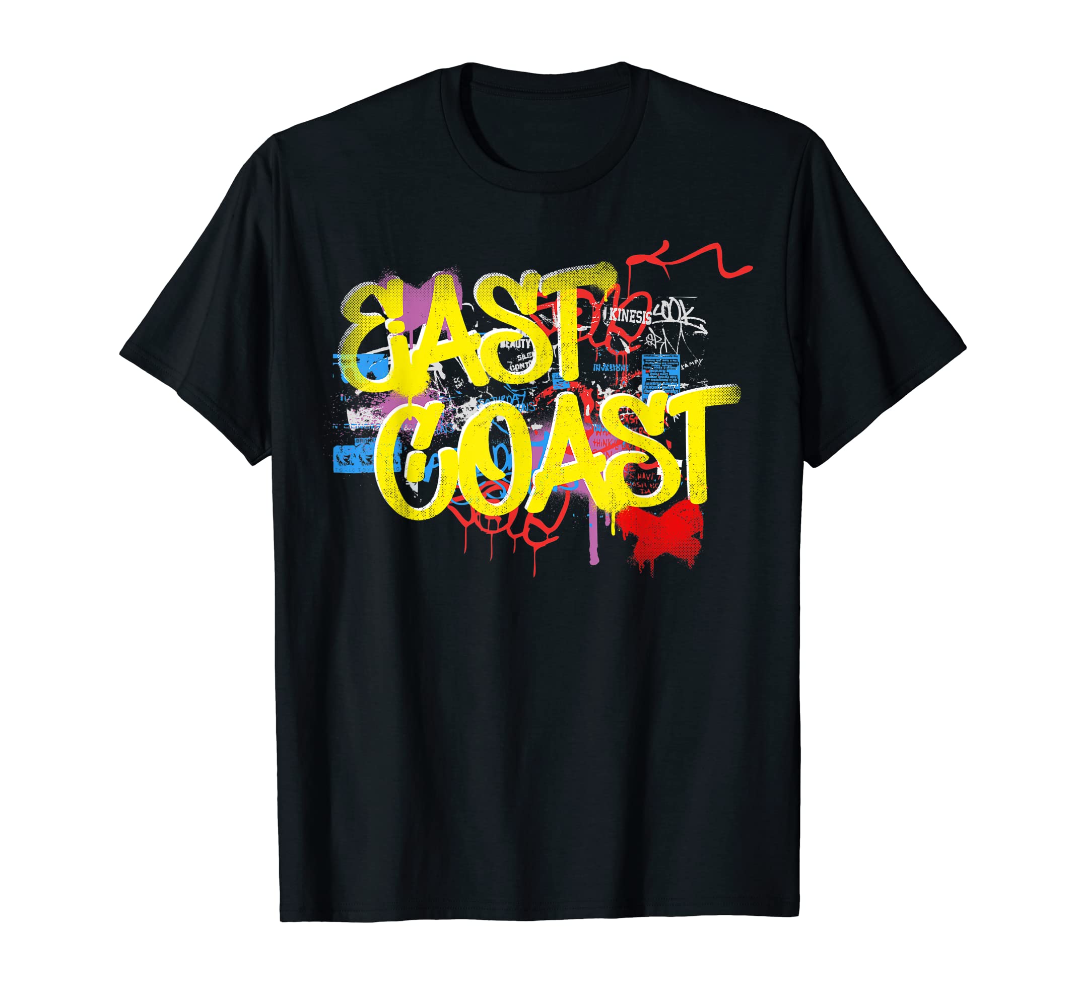 Fresh East Coast 80S 90S Hip Hop Rap T-Shirt - Novelty Apparel Men Women - T-Shirt, Sweatshirt, Hoodie