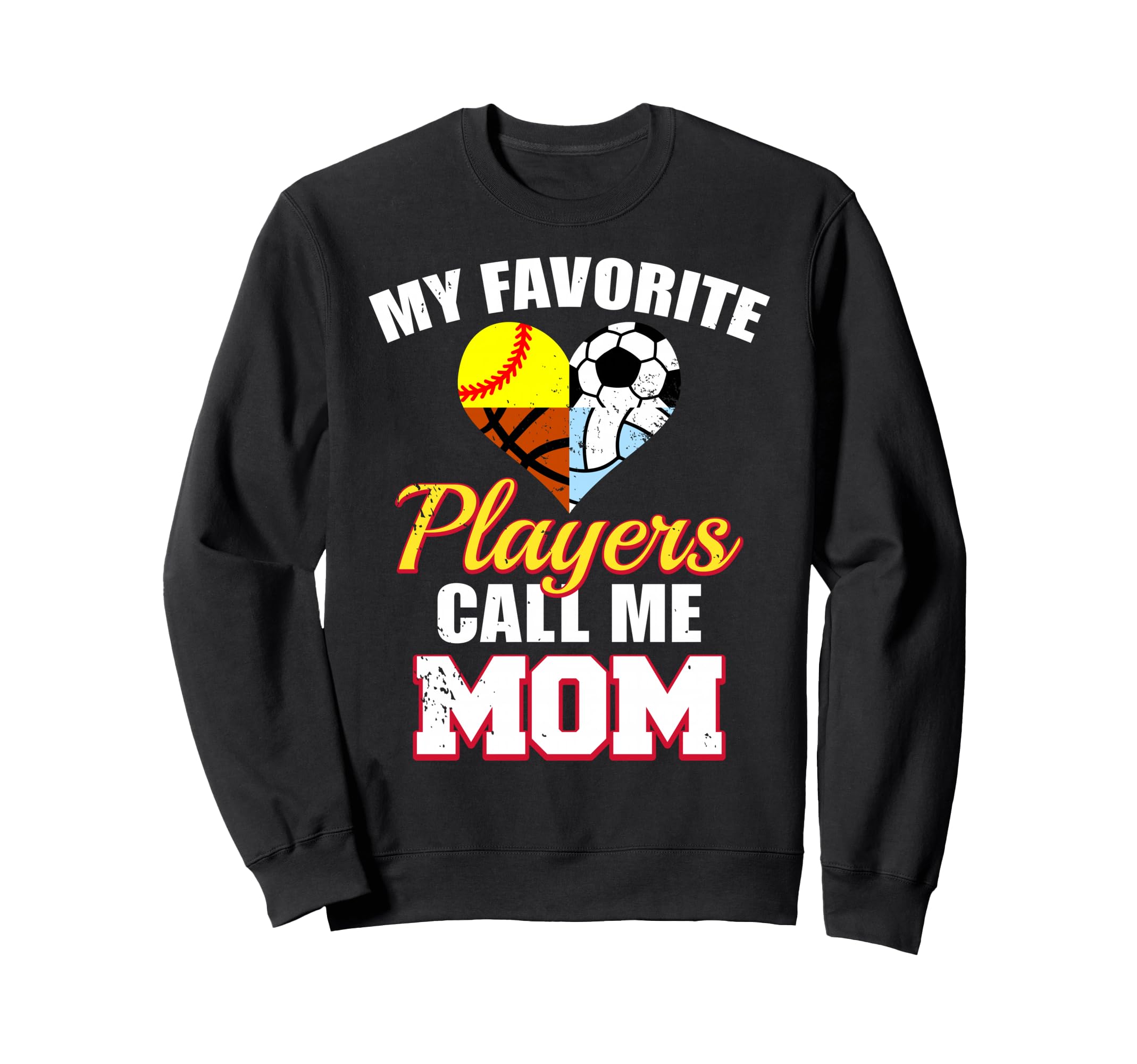 My Favorite Player Mom Soccer Sweatshirt - Minimalist Print Men Women - T-Shirt, Sweatshirt, Hoodie