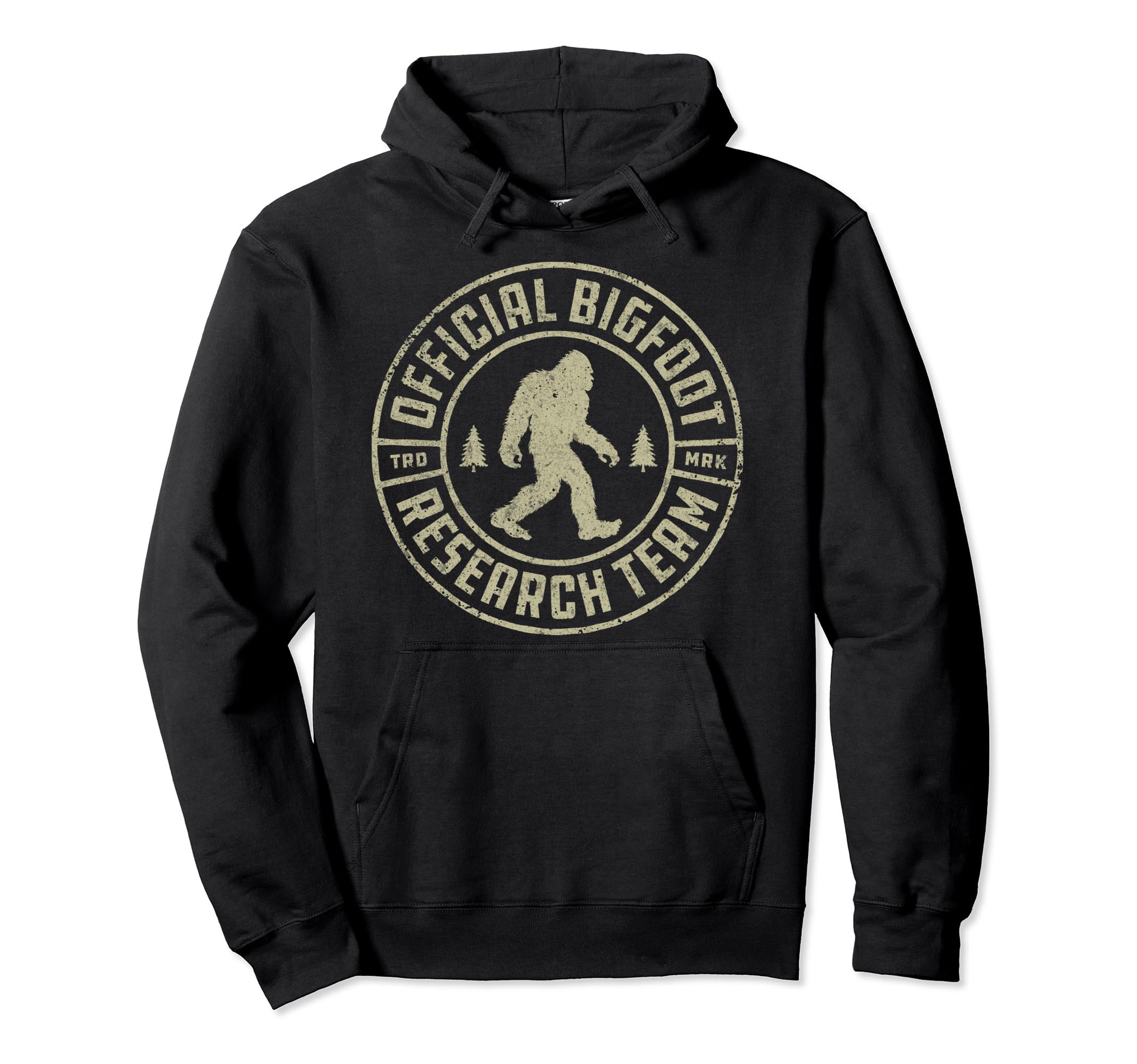Bigfoot Research Team Sasquatch Hoodie - Aesthetic Graphic for Adults - T-Shirt, Sweatshirt, Hoodie