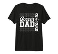 Mens Soccer Senior Dad Soccer T-Shirt - Casual Everyday Wear for Adults - T-Shirt, Sweatshirt, Hoodie