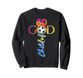 Jesus 60 Years Child God Soccer Sweatshirt - Aesthetic Graphic for Adults - T-Shirt, Sweatshirt, Hoodie