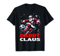Soccer Daddy Claus Family Matching T-Shirt - Minimalist Print for Adults - T-Shirt, Sweatshirt, Hoodie