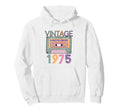 51St Birthday 1975 Music Cassette Tape Hoodie - Novelty Apparel for Adults - T-Shirt, Sweatshirt, Hoodie