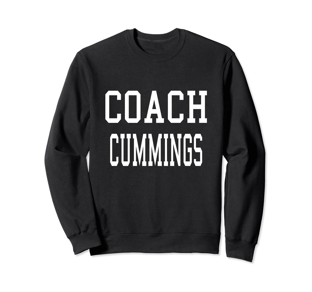Coach Cummings Custom Football Sweatshirt - Aesthetic Graphic Men Women - T-Shirt, Sweatshirt, Hoodie