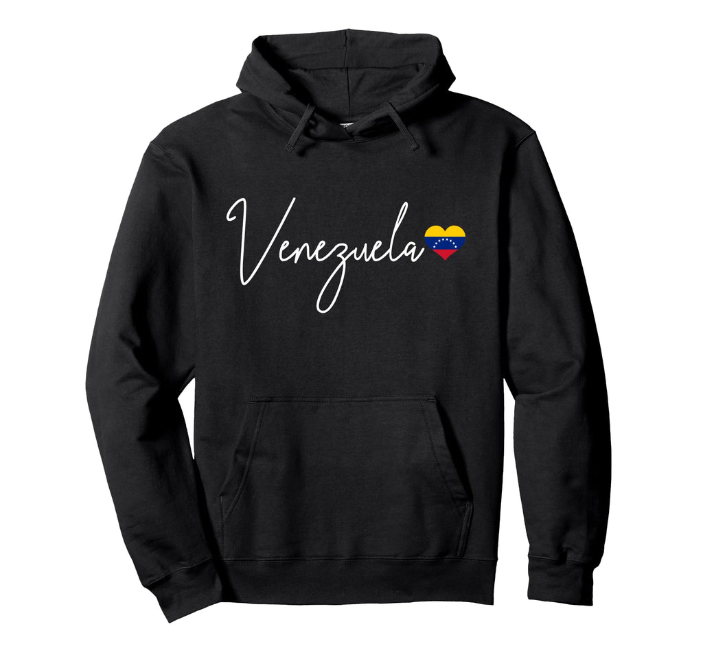Venezuela Heart Pride Venezuelan Flag Hoodie - Minimalist Print Unisex - T-Shirt, Sweatshirt, Hoodie