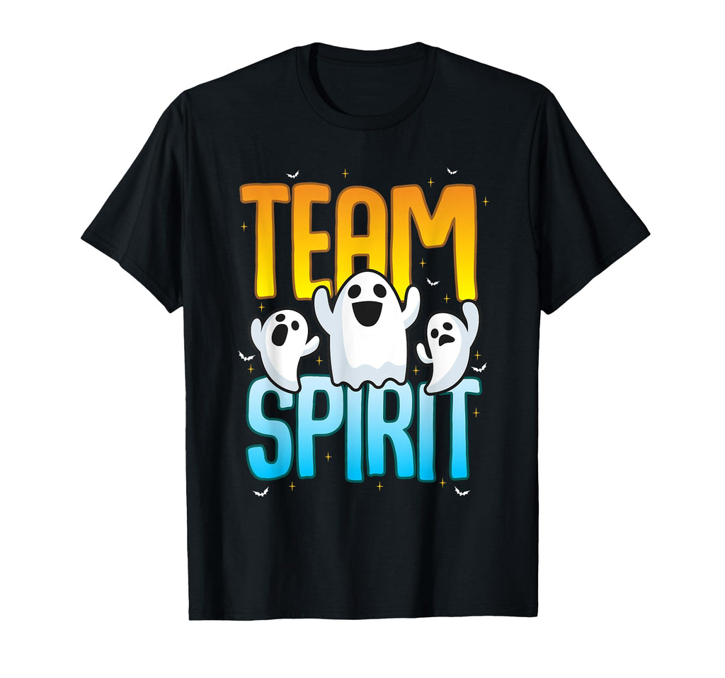 Funny Halloween Team Spirit Ghosts T-Shirt - Minimalist Print Unisex - T-Shirt, Sweatshirt, Hoodie