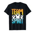 Funny Halloween Team Spirit Ghosts T-Shirt - Minimalist Print Unisex - T-Shirt, Sweatshirt, Hoodie