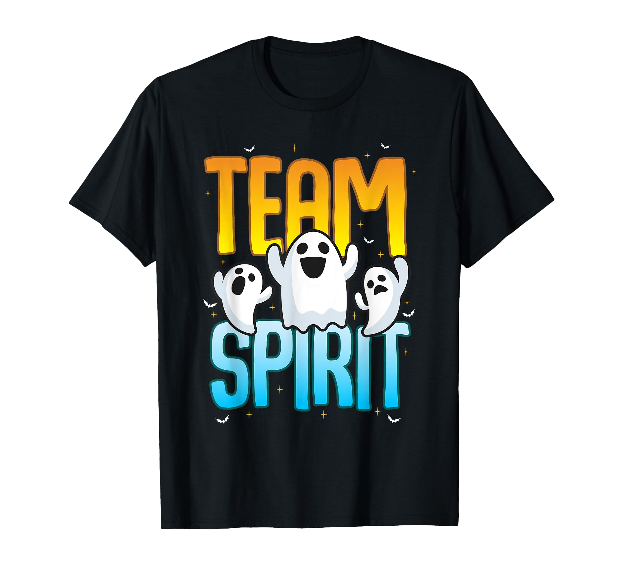 Funny Halloween Team Spirit Ghosts T-Shirt - Minimalist Print Unisex - T-Shirt, Sweatshirt, Hoodie