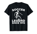 Birthday Player Team Sports Soccer Born 1992 T-Shirt - Graphic Print Unisex - T-Shirt, Sweatshirt, Hoodie