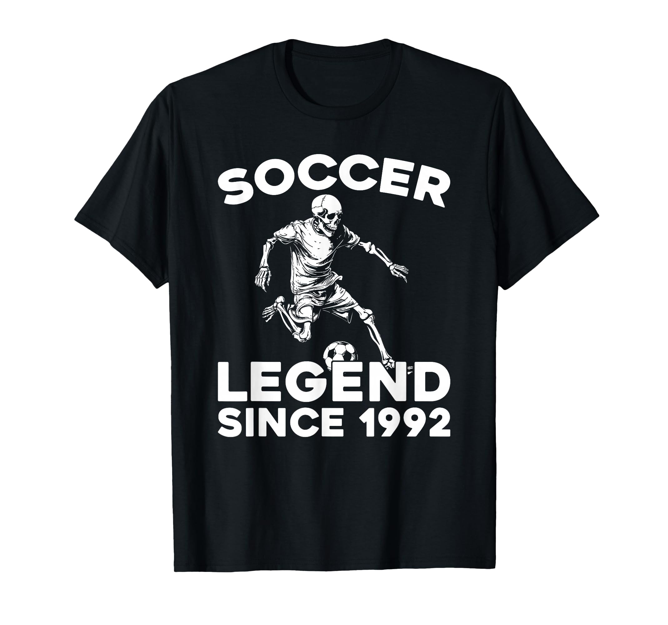 Birthday Player Team Sports Soccer Born 1992 T-Shirt - Graphic Print Unisex - T-Shirt, Sweatshirt, Hoodie