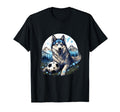 Alaskan Malamute Soccer Alaskan T-Shirt - Fun Novelty Design Unisex - T-Shirt, Sweatshirt, Hoodie