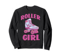 Roller Skater Skating 70S 80S Sweatshirt - Casual Everyday Wear Unisex - T-Shirt, Sweatshirt, Hoodie