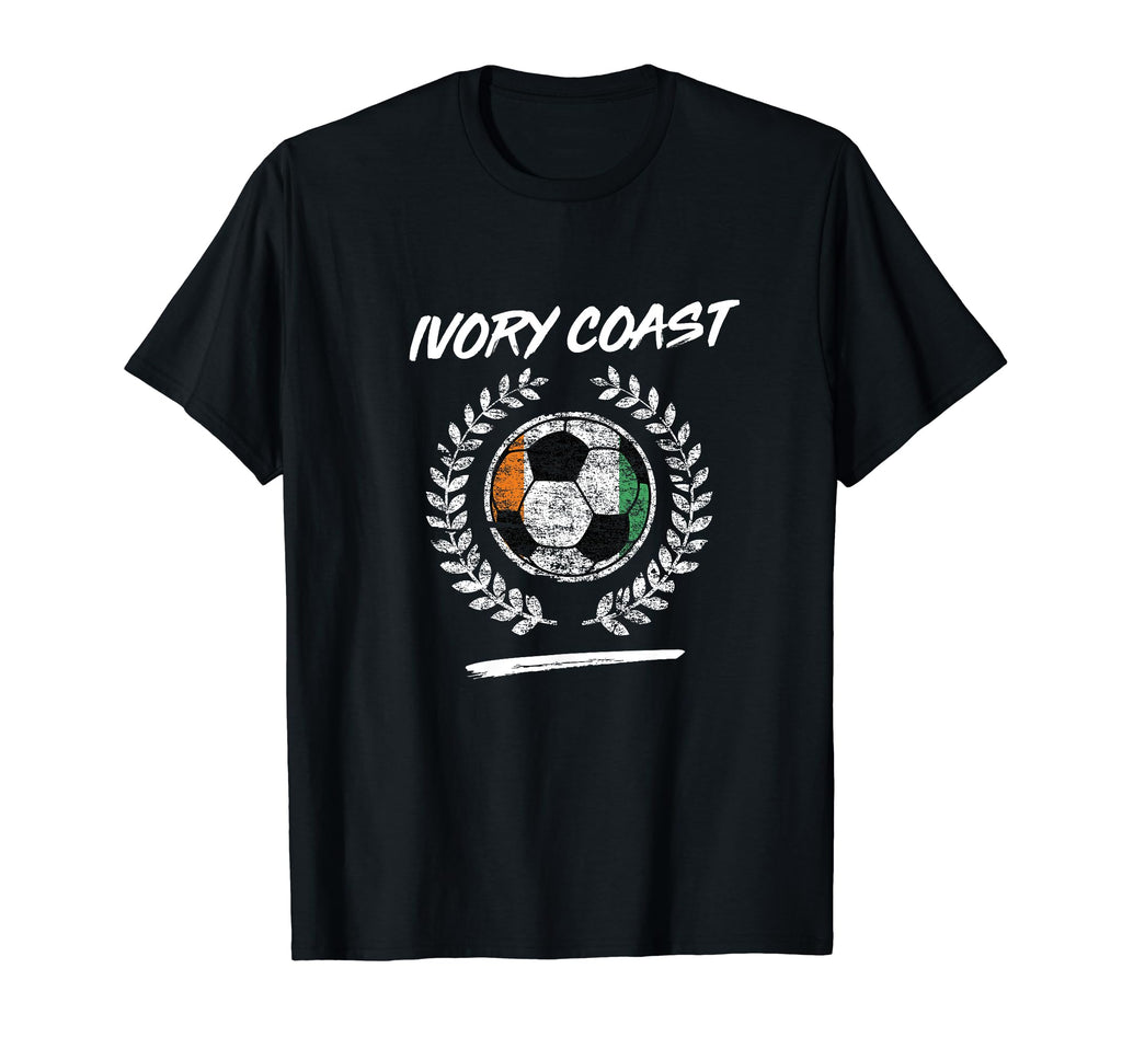 Ivory Coast Flag Ivorian Soccer Team T-Shirt - Aesthetic Graphic Unisex - T-Shirt, Sweatshirt, Hoodie