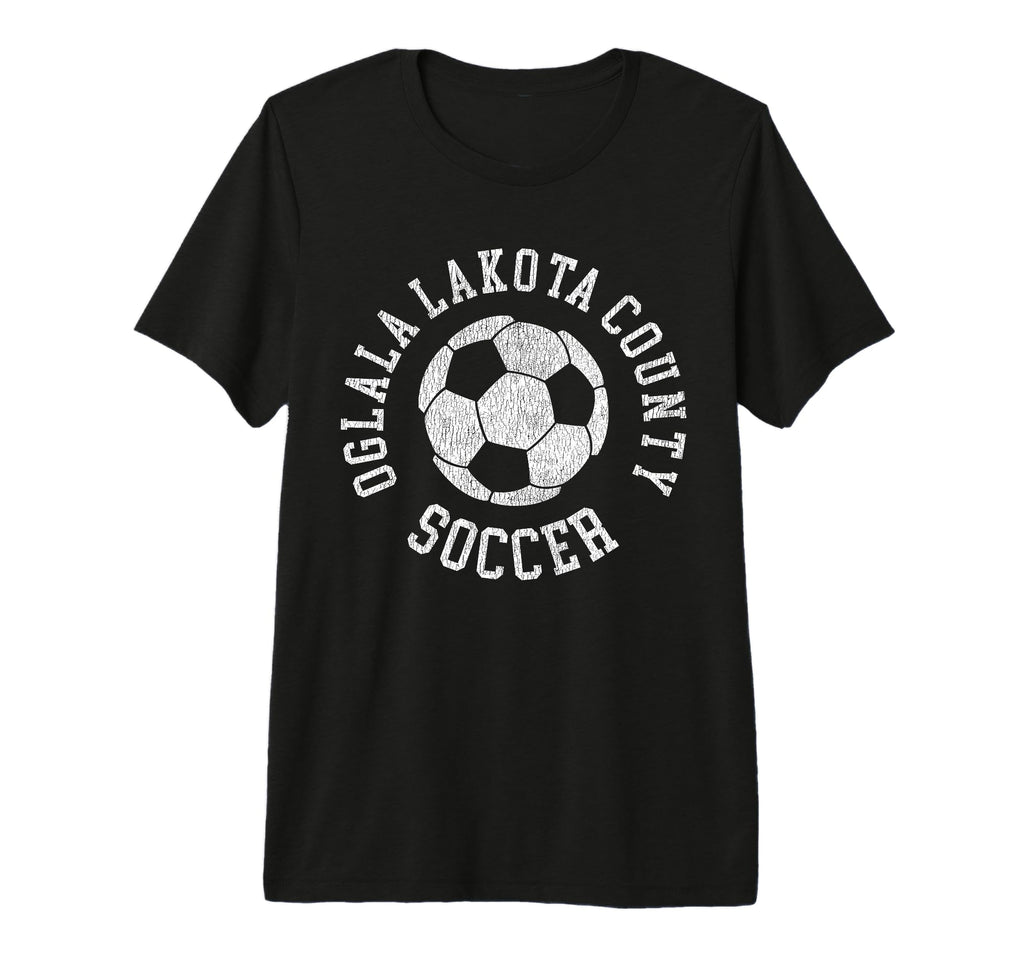 Oglala Lakota County Soccer T-Shirt - Minimalist Print for Adults - T-Shirt, Sweatshirt, Hoodie