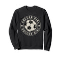 Soccer Sports Ball Soccer Player Sweatshirt - Novelty Apparel Men Women - T-Shirt, Sweatshirt, Hoodie