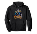Raised 90S Hip Hop Dope Skeleton Hoodie - Minimalist Print Men Women - T-Shirt, Sweatshirt, Hoodie