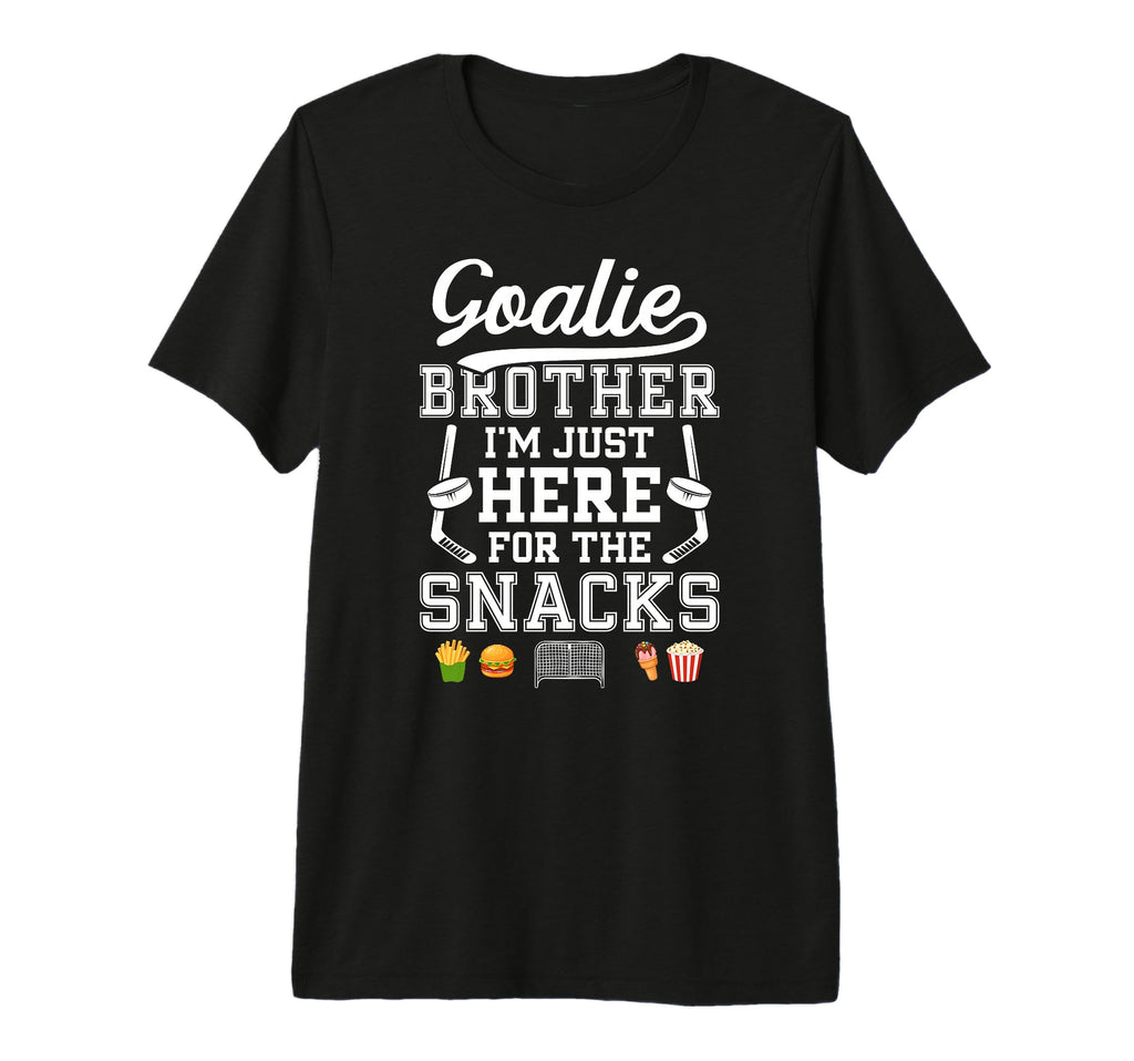 Funny Hockey Goalie Brother Ice T-Shirt - Aesthetic Graphic Men Women - T-Shirt, Sweatshirt, Hoodie