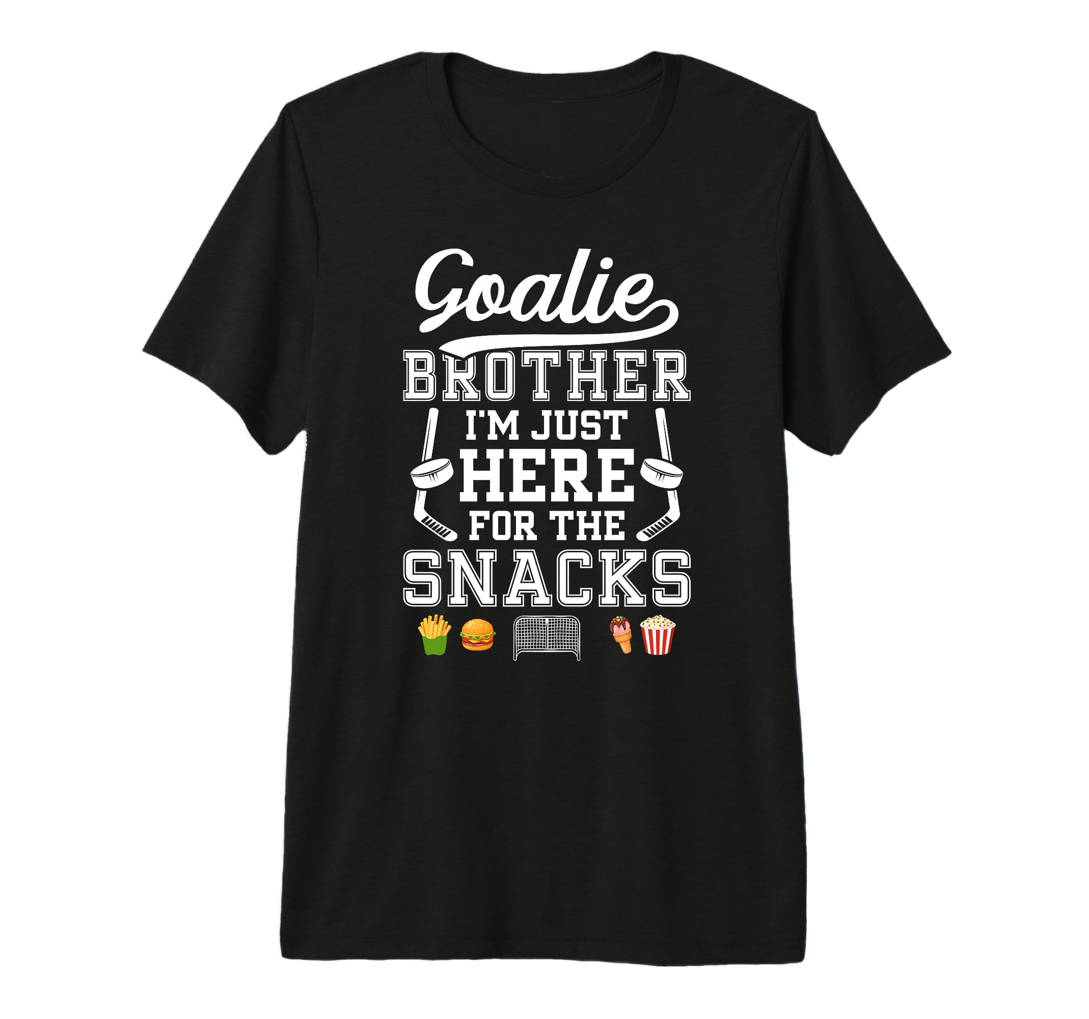 Funny Hockey Goalie Brother Ice T-Shirt - Aesthetic Graphic Men Women - T-Shirt, Sweatshirt, Hoodie