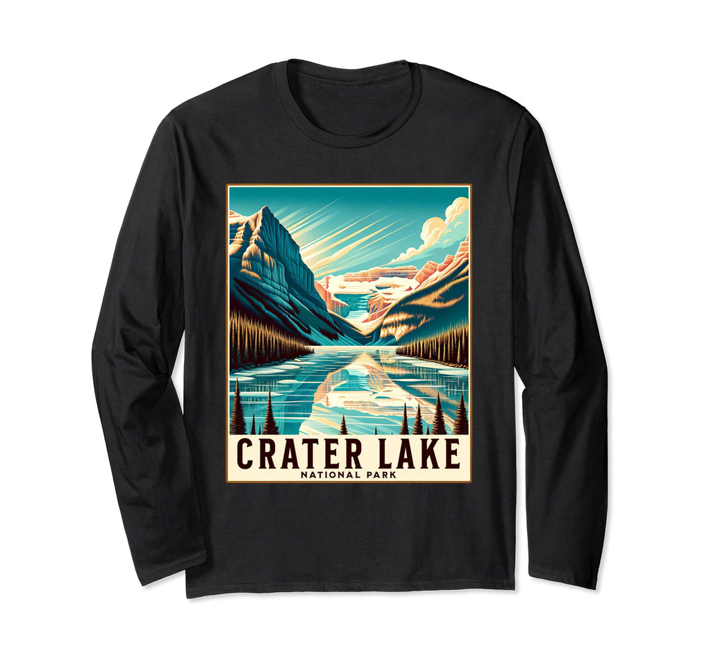 Crater Lake National Park Oregon Usa Hoodie - Streetwear Style for Adults - T-Shirt, Sweatshirt, Hoodie