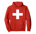 Switzerland 2021 Flag Love Soccer Hoodie - Streetwear Style for Adults - T-Shirt, Sweatshirt, Hoodie