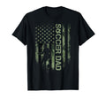 Usa Camouflage Soccer Dad Football Player T-Shirt - Unique Graphic Unisex - T-Shirt, Sweatshirt, Hoodie