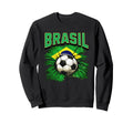 2026 Brasil Cup Flag Soccer Pride Sweatshirt - Graphic Print Men Women - T-Shirt, Sweatshirt, Hoodie