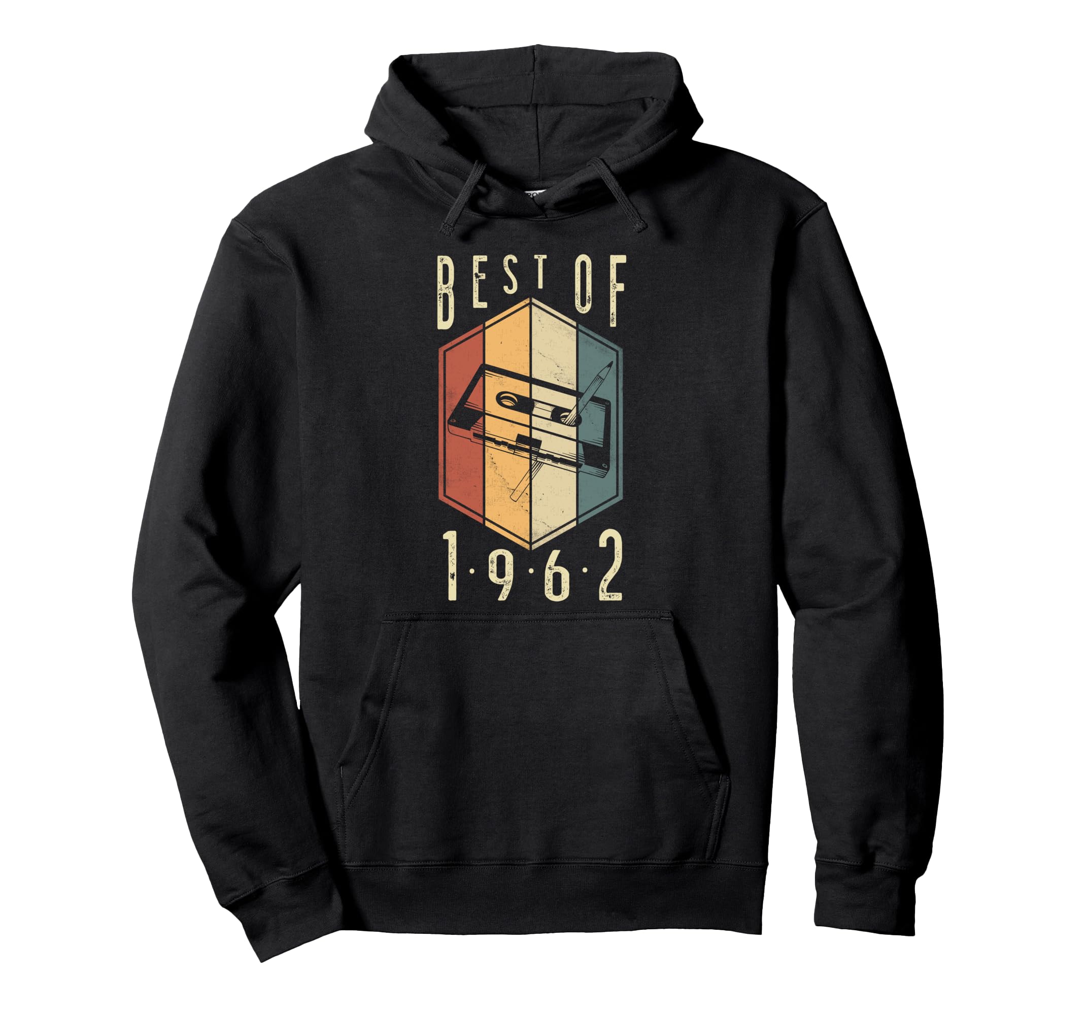 Best 1962 Gifts Cassette Tape Hoodie - Fun Novelty Design Unisex - T-Shirt, Sweatshirt, Hoodie
