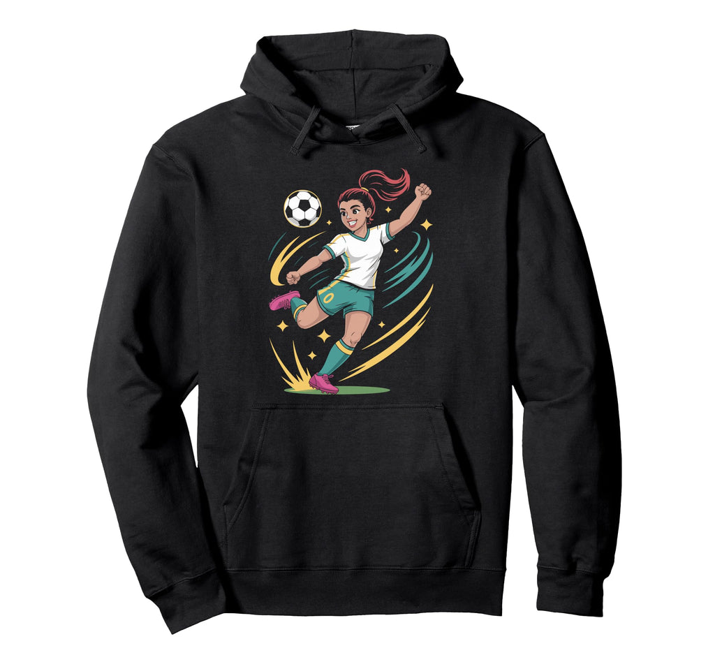 Funny Soccer Soccer Player And Lover Hoodie - Aesthetic Graphic for Adults - T-Shirt, Sweatshirt, Hoodie