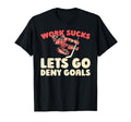 Hockey Goalkeeper Ice Hockey Goalie T-Shirt - Minimalist Print Unisex - T-Shirt, Sweatshirt, Hoodie