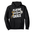 Christian Soccer Player Religious Hoodie - Minimalist Print for Adults - T-Shirt, Sweatshirt, Hoodie