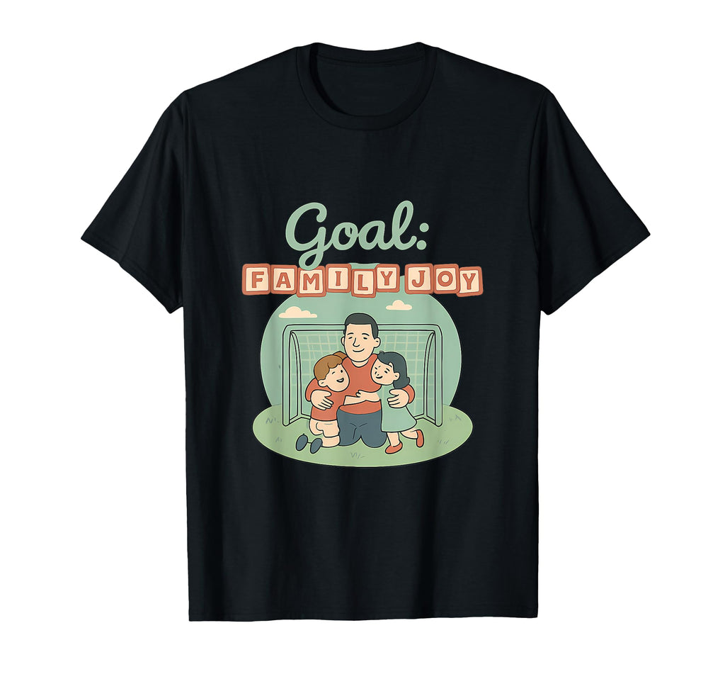 Whimsical Victory Family Joy Soccer T-Shirt - Unique Graphic for Adults - T-Shirt, Sweatshirt, Hoodie