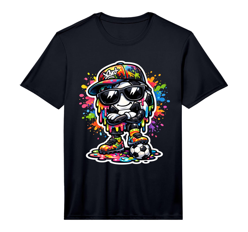 Soccer Ice Cream Drip Soccer Stuff T-Shirt - Minimalist Print Unisex - T-Shirt, Sweatshirt, Hoodie