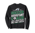 Soccer Assistant Coach Like Head Sweatshirt - Aesthetic Graphic Men Women - T-Shirt, Sweatshirt, Hoodie