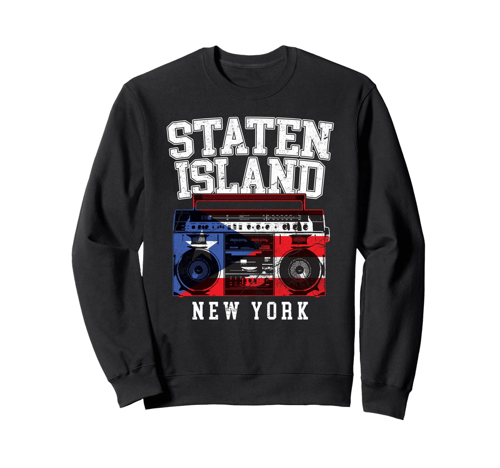 Staten Island New York Nyc Sweatshirt - Minimalist Print for Adults - T-Shirt, Sweatshirt, Hoodie