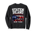 Staten Island New York Nyc Sweatshirt - Minimalist Print for Adults - T-Shirt, Sweatshirt, Hoodie