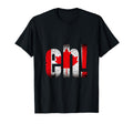 Canadian Eh Distressed Maple Leaf Flag T-Shirt - Trendy Graphic Men Women - T-Shirt, Sweatshirt, Hoodie