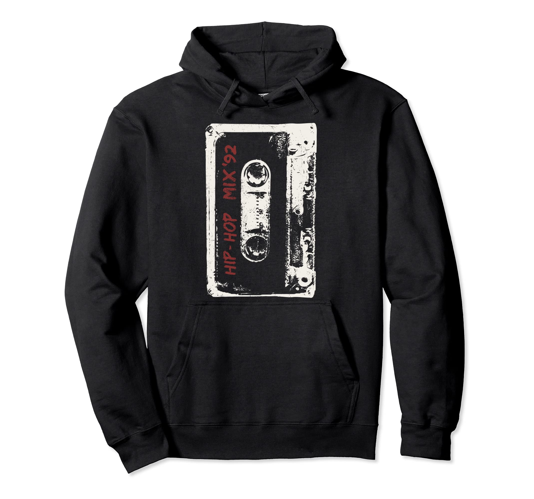 Hip Hop Rap Mixtape Cassette Dj 90S Hoodie - Trendy Graphic Unisex - T-Shirt, Sweatshirt, Hoodie