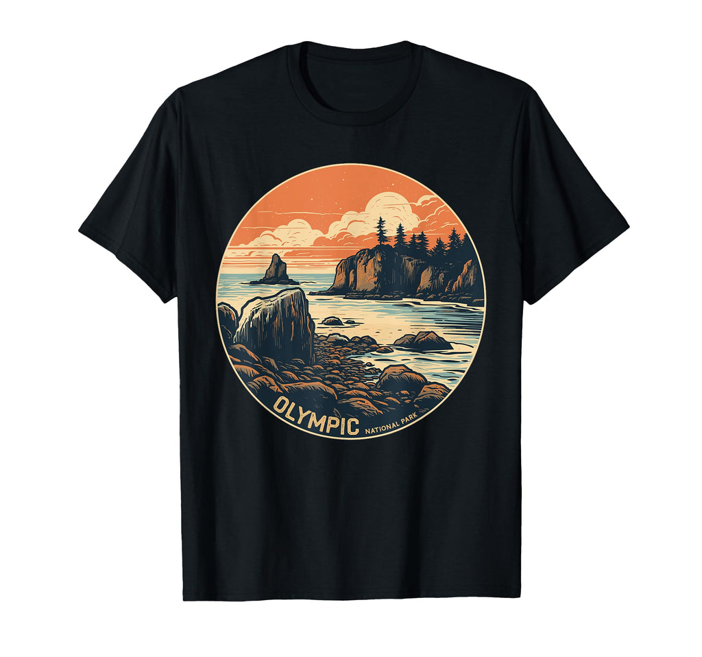 Olympic National Park Washington Trip T-Shirt - Unique Graphic Men Women - T-Shirt, Sweatshirt, Hoodie