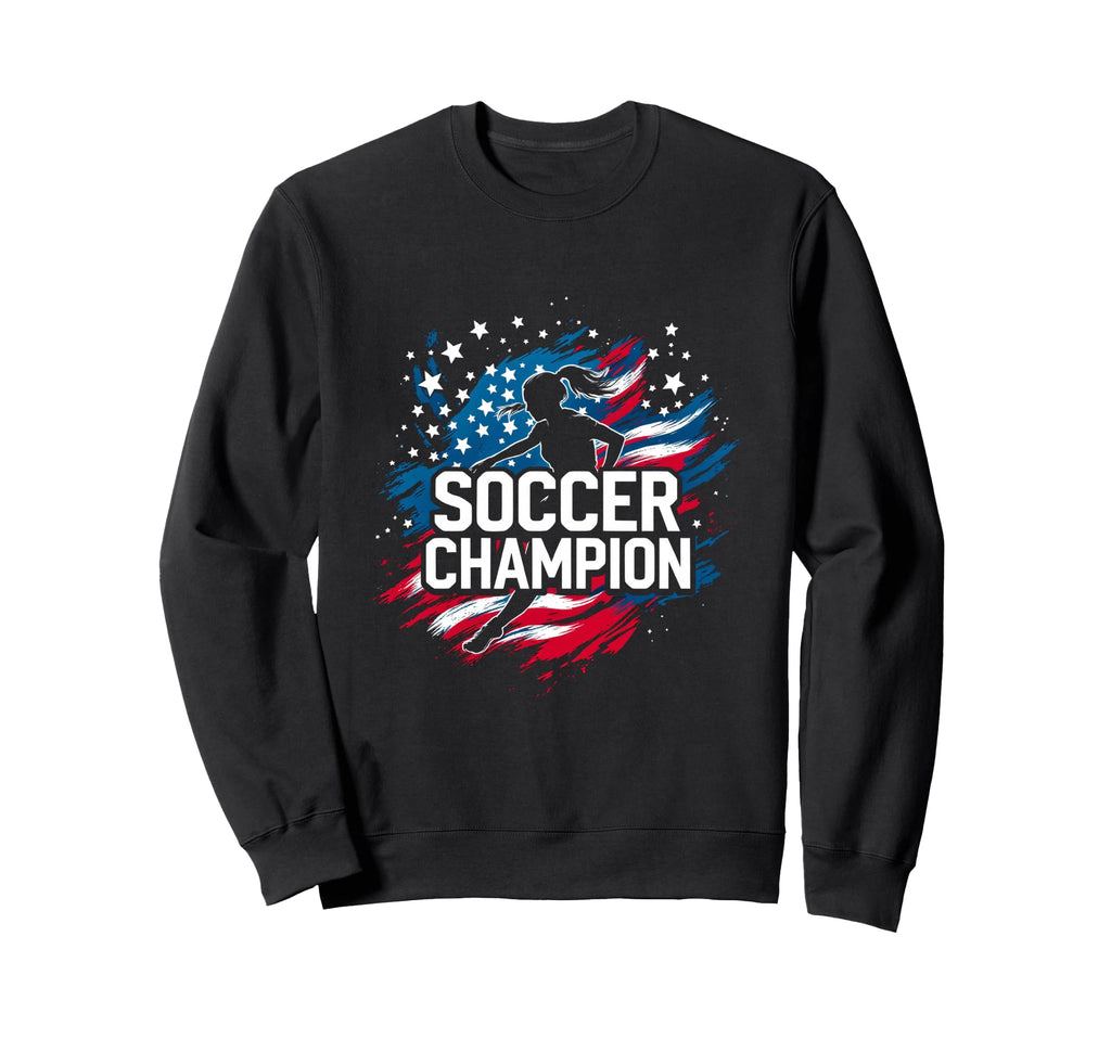 Soccer Champion Sweatshirt - Graphic Print for Adults - T-Shirt, Sweatshirt, Hoodie
