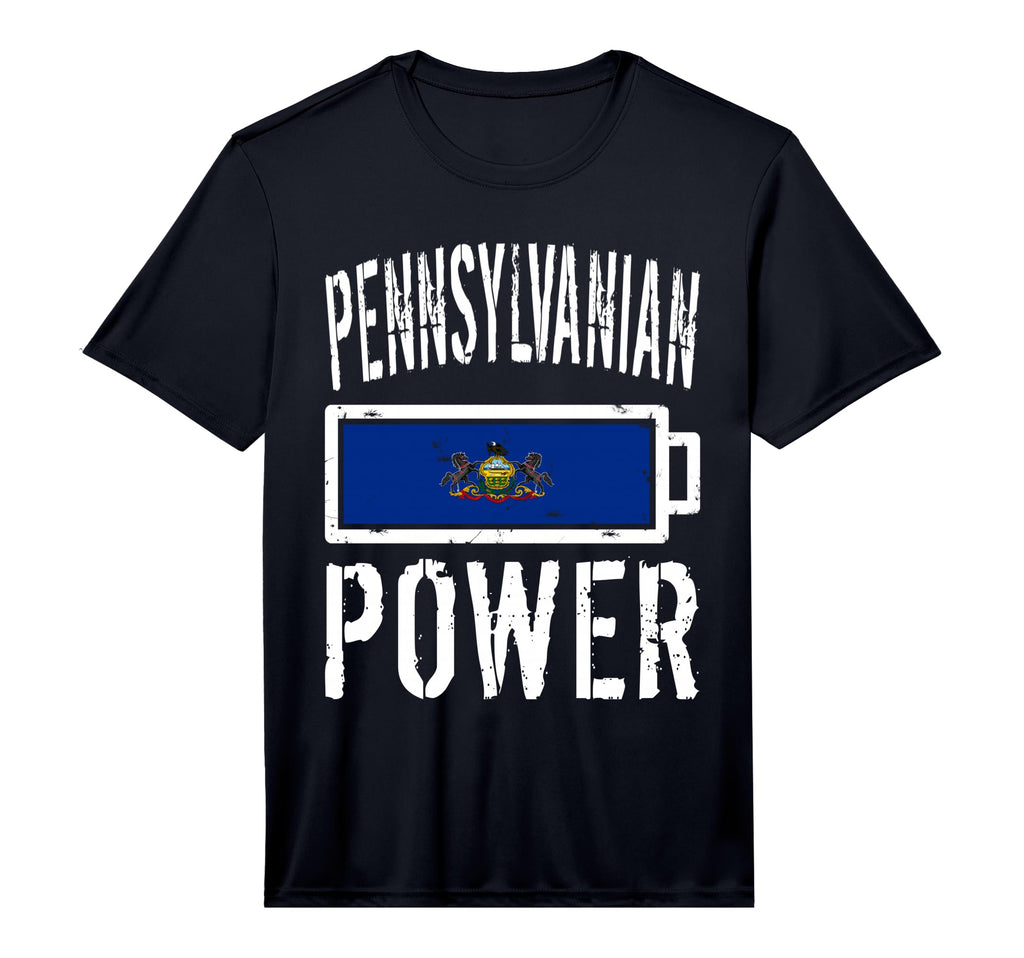 Pennsylvania Flag Pennsylvanian Power T-Shirt - Streetwear Style Unisex - T-Shirt, Sweatshirt, Hoodie