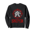 Sniper Ice Hockey Player Ice Sweatshirt - Custom Art Print Men Women - T-Shirt, Sweatshirt, Hoodie
