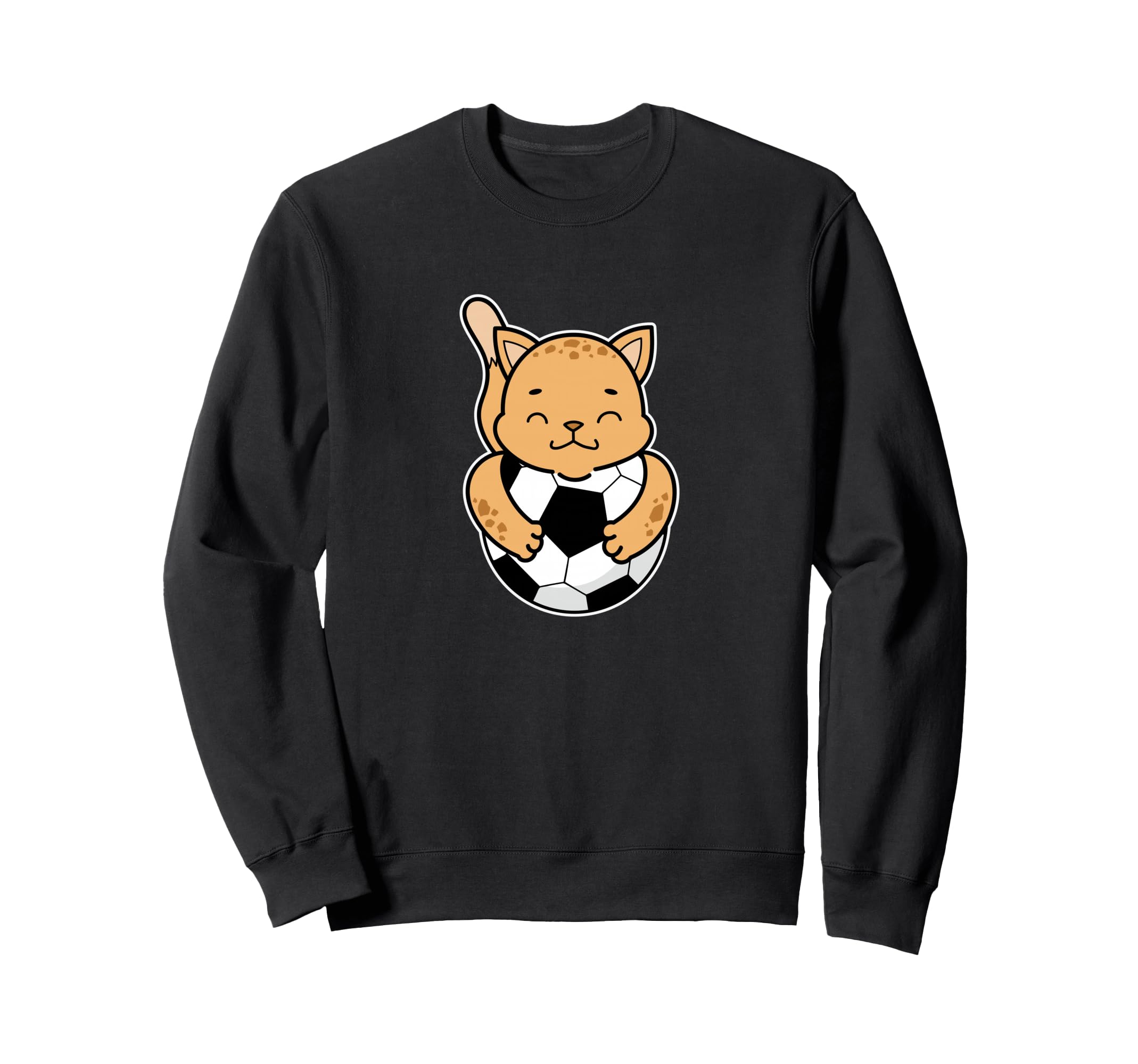 Soccer Animal Ball Fan Football Hoodie - Fun Novelty Design Men Women - T-Shirt, Sweatshirt, Hoodie