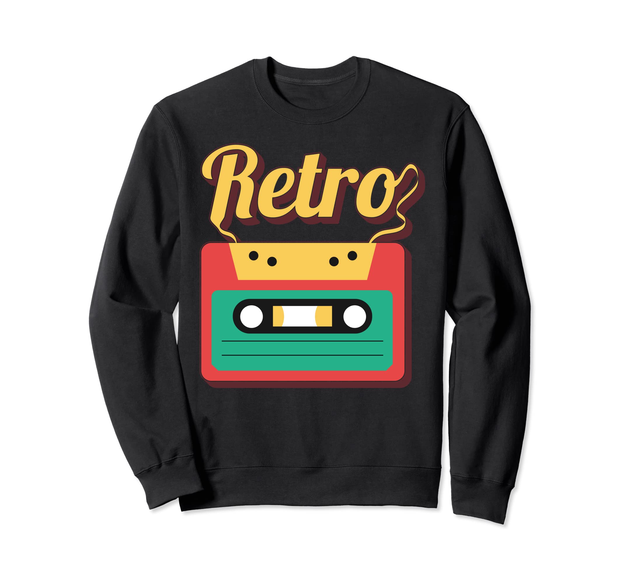 Cassette Tape Sweatshirt - Custom Art Print Unisex - T-Shirt, Sweatshirt, Hoodie