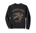 Everglades National Park Alligators Sweatshirt - Minimalist Print Unisex - T-Shirt, Sweatshirt, Hoodie
