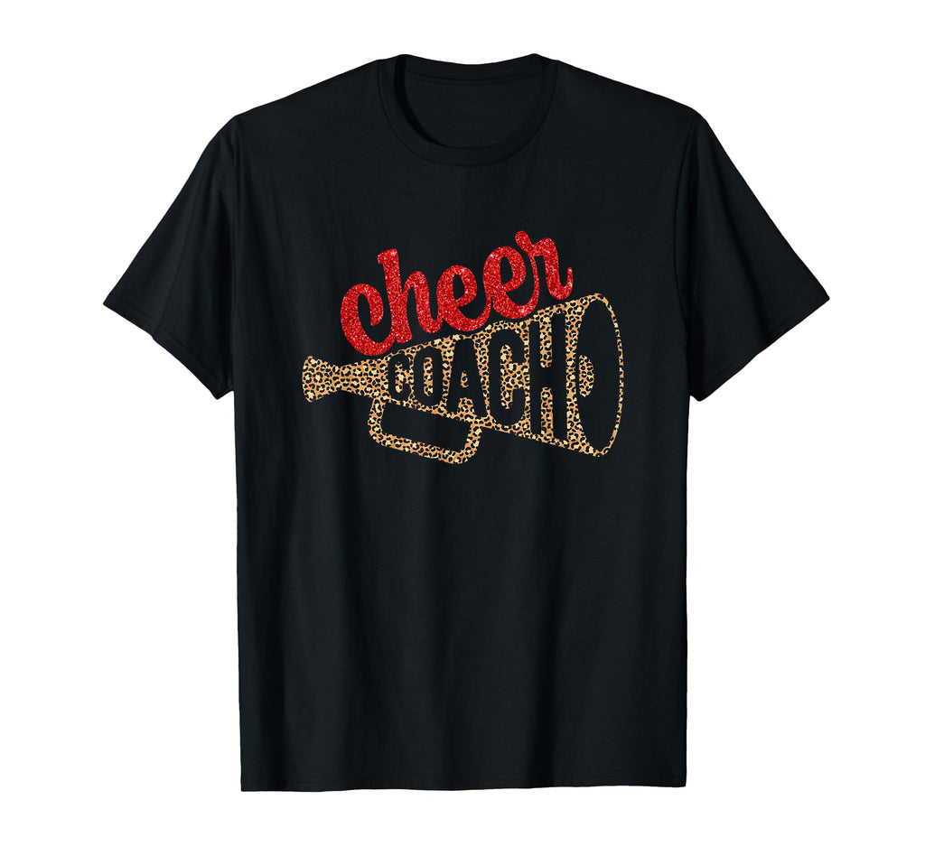 Cheer Coach Megaphone T-Shirt - Casual Everyday Wear for Adults - T-Shirt, Sweatshirt, Hoodie