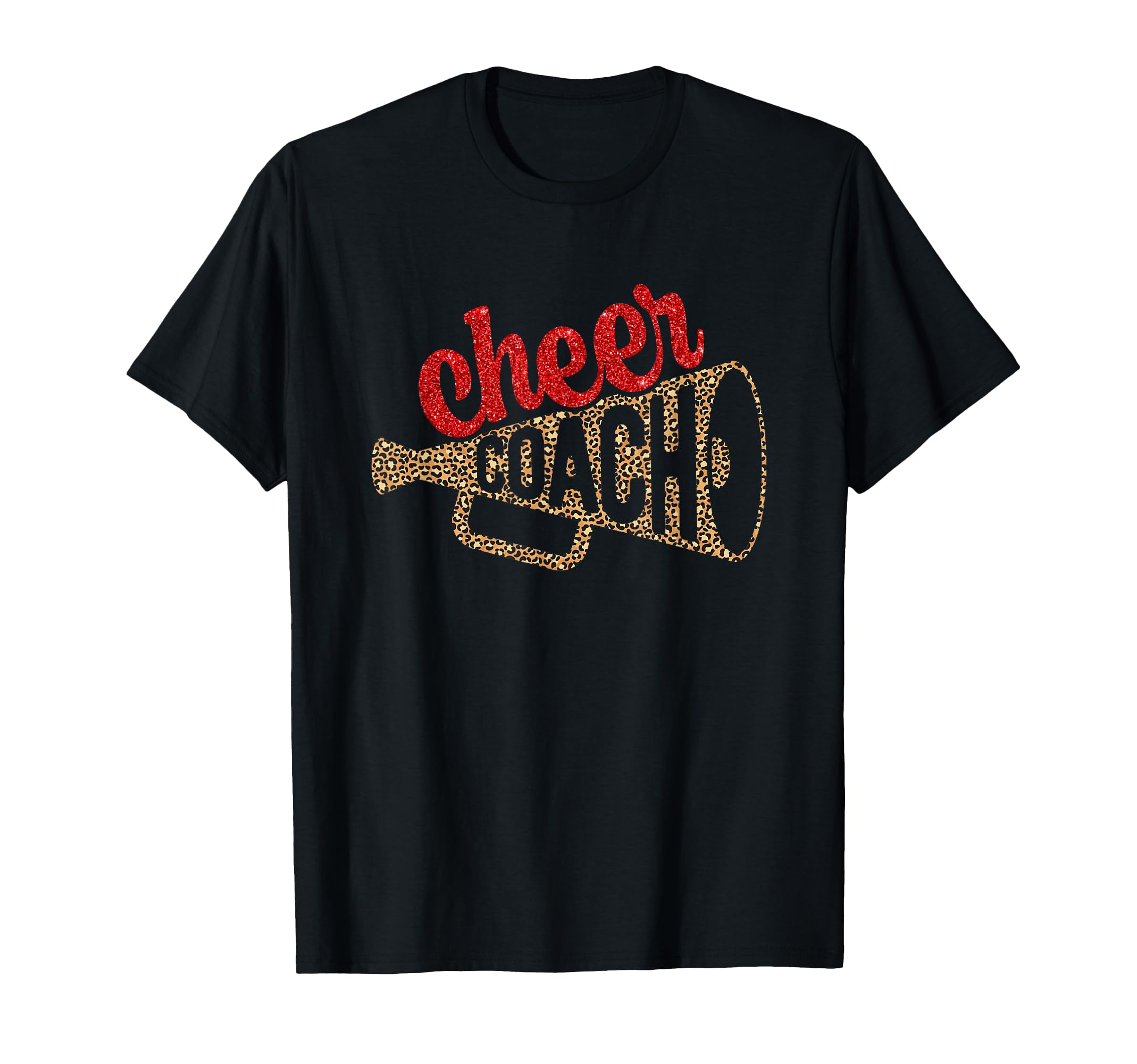 Cheer Coach Megaphone T-Shirt - Casual Everyday Wear for Adults - T-Shirt, Sweatshirt, Hoodie