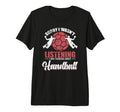 I Thinking About Handball Tri Blend T-Shirt - Minimalist Print Men Women - T-Shirt, Sweatshirt, Hoodie