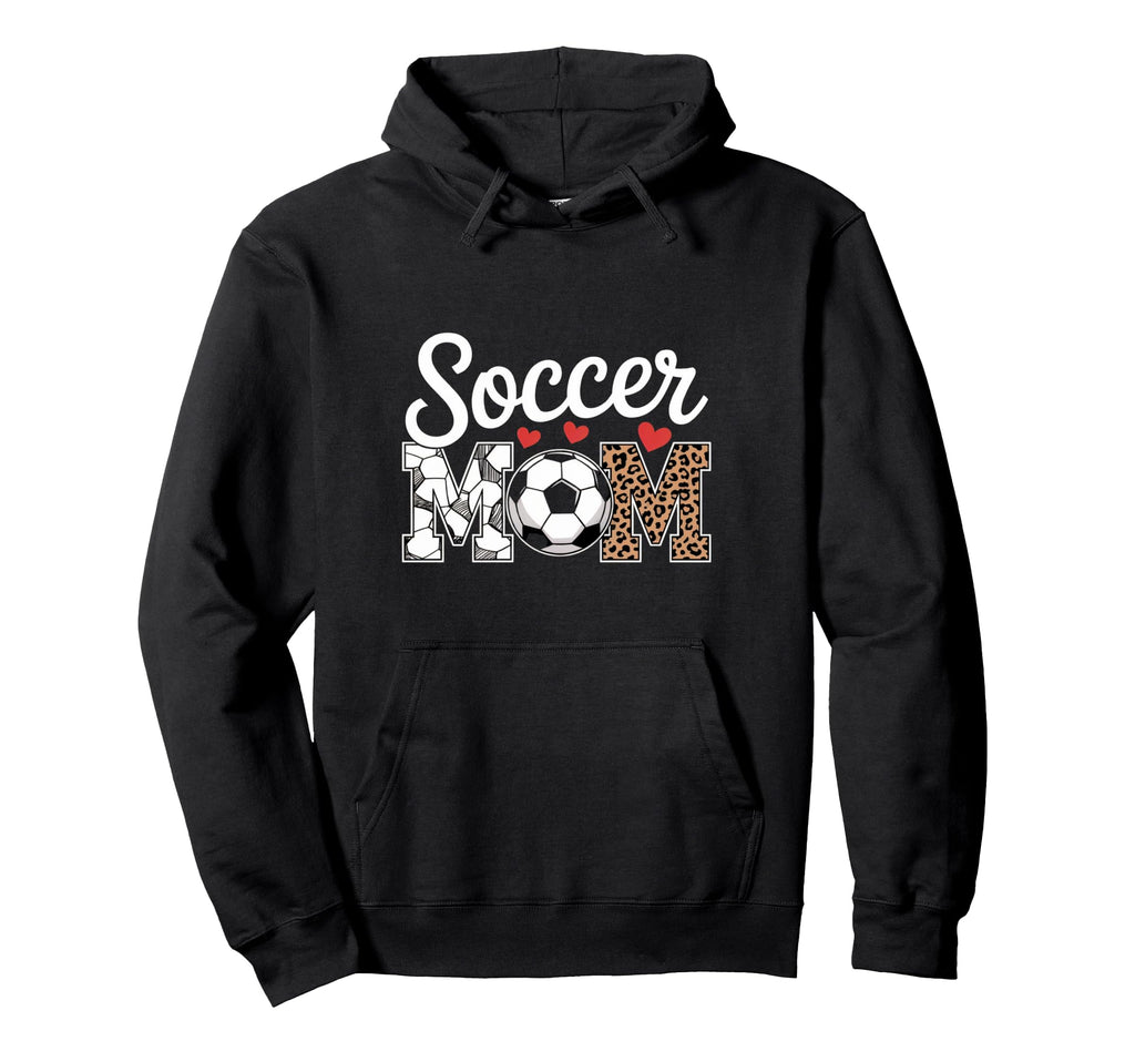 Fun And Stylish Soccer Mom Love Hoodie - Fun Novelty Design for Adults - T-Shirt, Sweatshirt, Hoodie